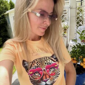 T-shirt La Maya Orange Tiger