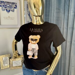 T-shirt La Maya Julia bear black
