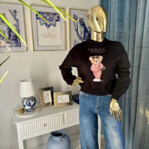 Czarna bluza cool girl